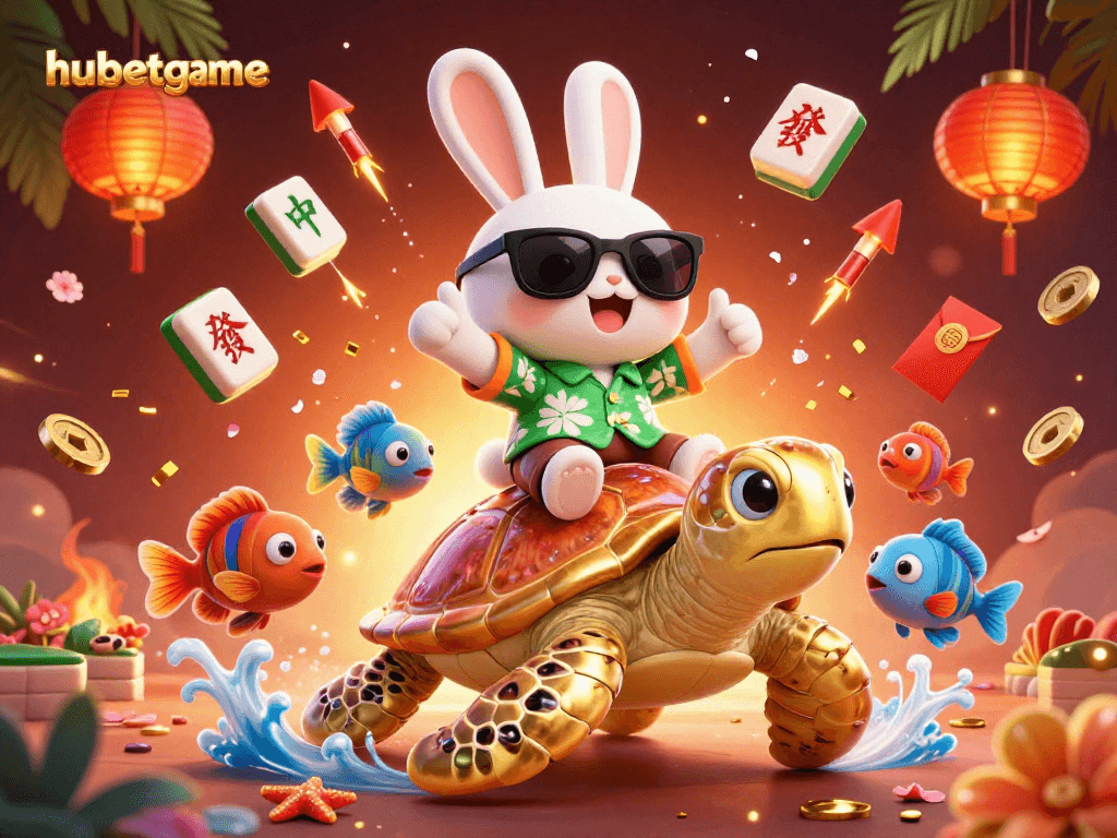 Experience winning strategies with hubetgame in this dynamic casino-themed illustration.