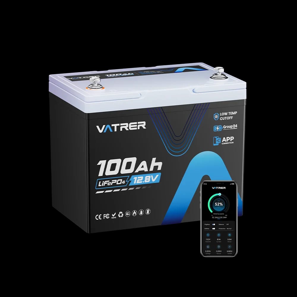 Vatrer Power Modern Energy Solution Lithium RV Batteries with 12V 300Ah Lithium Battery