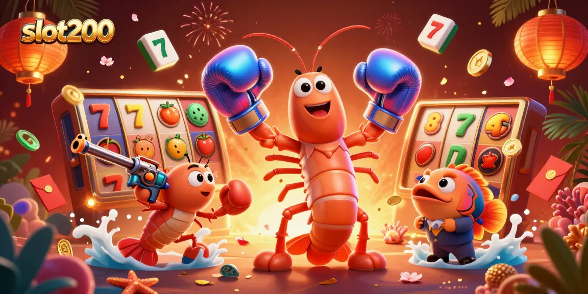 Menangkan hadiah menarik dengan slot200, ilustrasi kasino yang meriah dan penuh aksi.