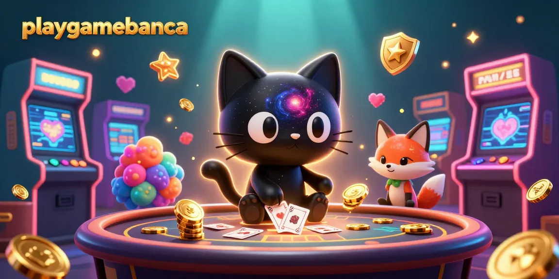 Experience playgamebanca's cosmic casino adventure with vibrant characters and dynamic gaming elements.
