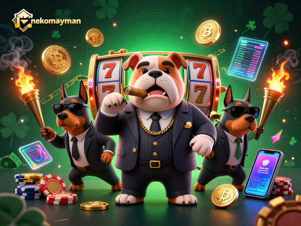 Engage with the thrilling slots experience in nekomayman featuring dynamic casino elements and characters.