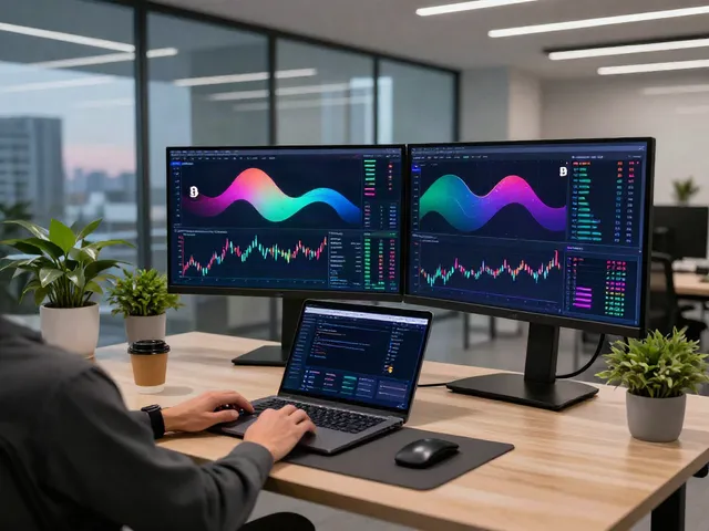Best stock market API 2026 workspace with cryptocurrency charts and trading tools