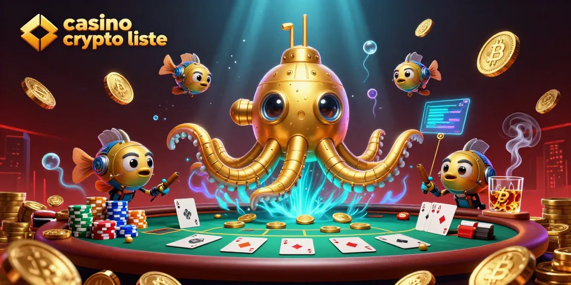 Jouez sur la meilleure casino crypto liste tout en surfant à travers un océan de pièces d'or avec le kraken.