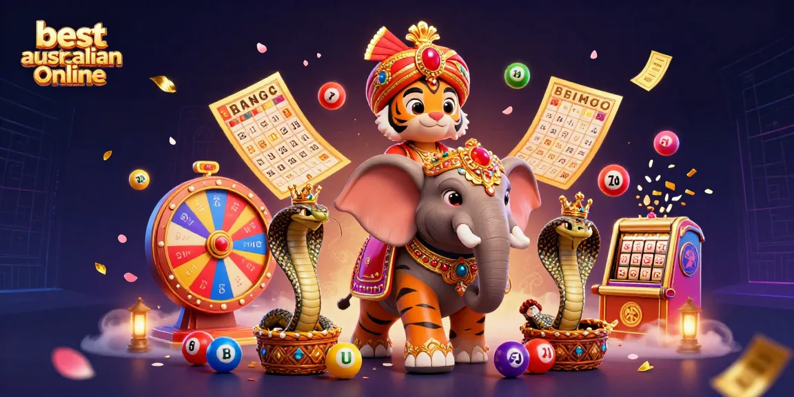 Experience the thrill of the best australian casino online with vibrant gaming elements and dynamic characters.