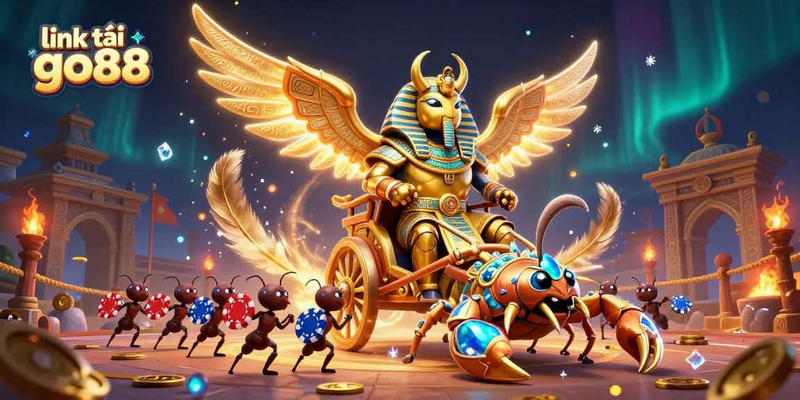 Engage in thrilling gameplay with the link tải go88, featuring a vibrant casino scene rich in detail and action.