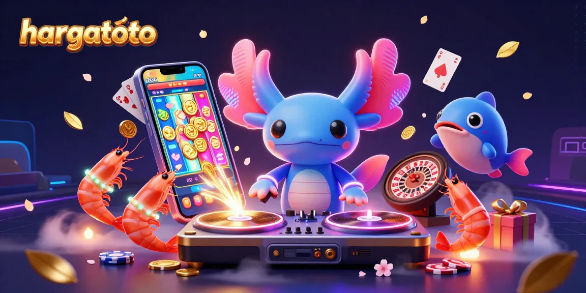Experience thrilling gaming action at hargatoto with colorful slots and vibrant characters.