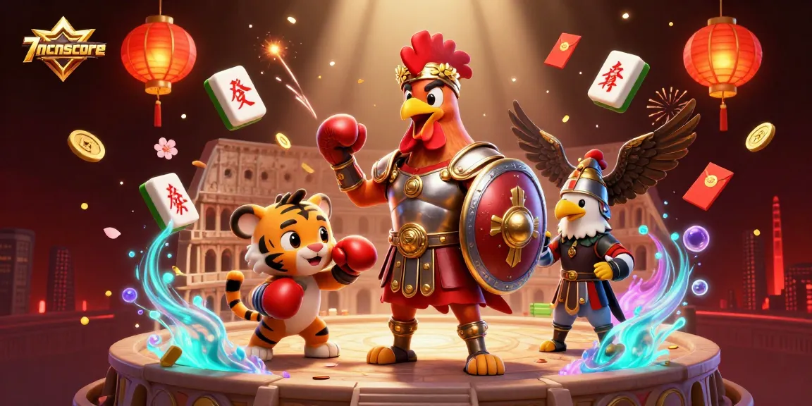 Experience thrilling game action with 7mcnscore in an ultra-detailed 3D casino scene.