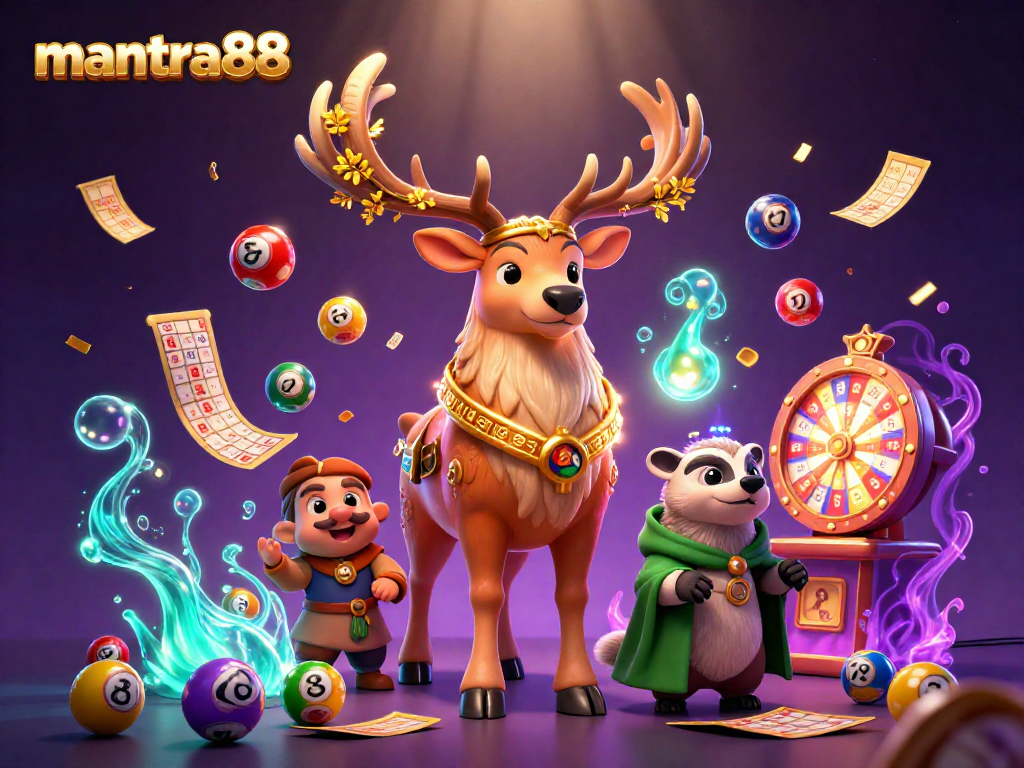 Experience exciting gameplay at mantra88 with colorful lotto elements and enchanting characters.