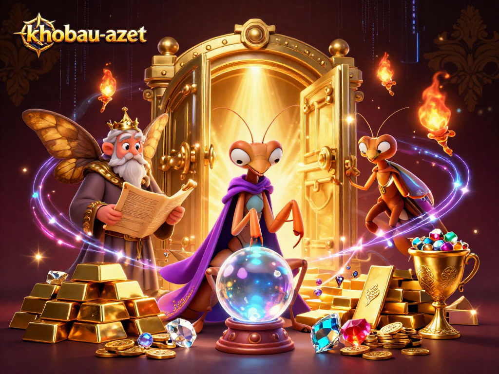 Join the exciting adventure in khobau-aztec with vibrant treasures and mystical characters illuminating the gaming world.