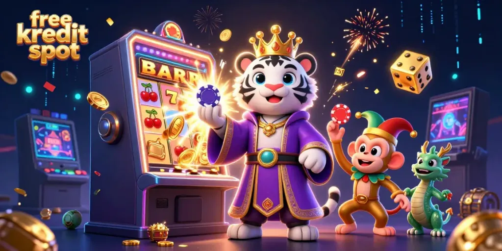 Experience the thrill with free kredit slot promotions in a vibrant online casino scene.
