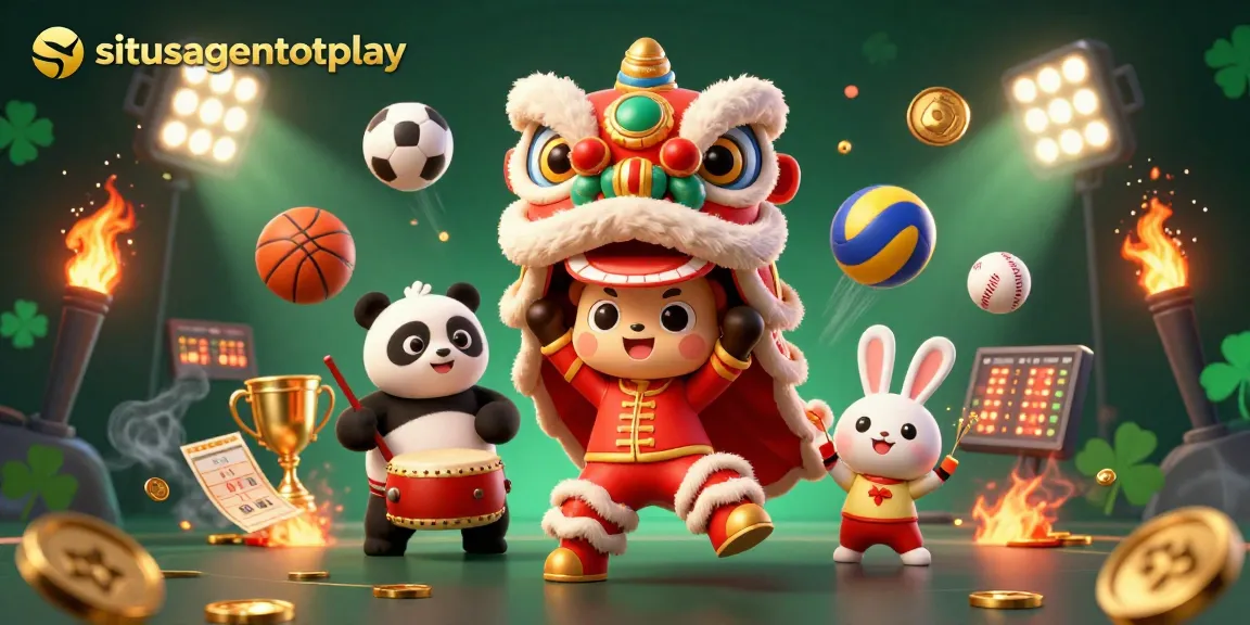 Situsagentotoplay menghadirkan suasana kasino yang meriah dengan karakter unik dan elemen permainan yang dinamis.