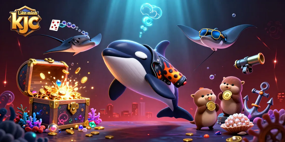 Capture thrilling wins at Liên minh kjc with exciting underwater adventures and gold-filled treasures.