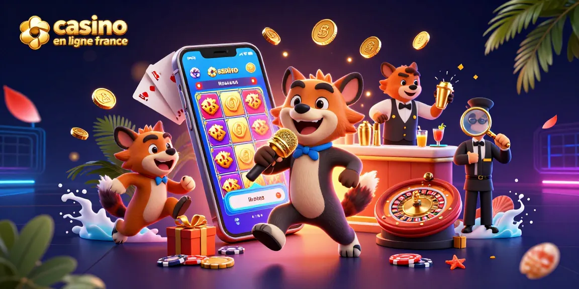 Jouez dans un casino en ligne France avec l'énergie des hyènes, des jeux et une ambiance festive.