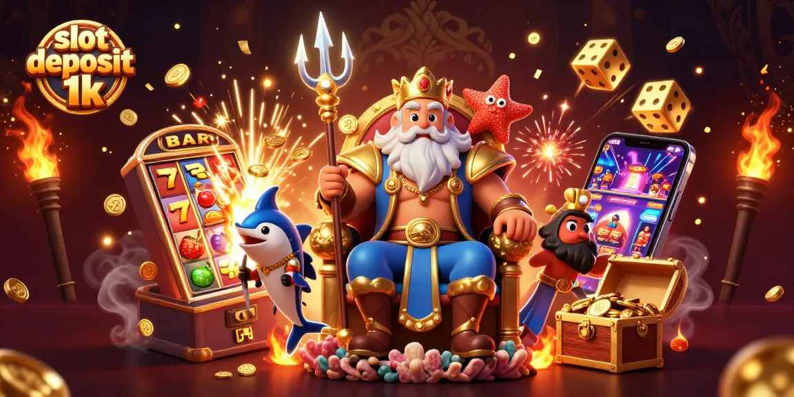 Rasakan keseruan slot deposit 1k dengan jackpot meledak dan karakter kasino yang menarik.