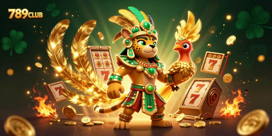 Experience thrilling gaming at 789CLUB with dynamic slot reels and festive avatars.