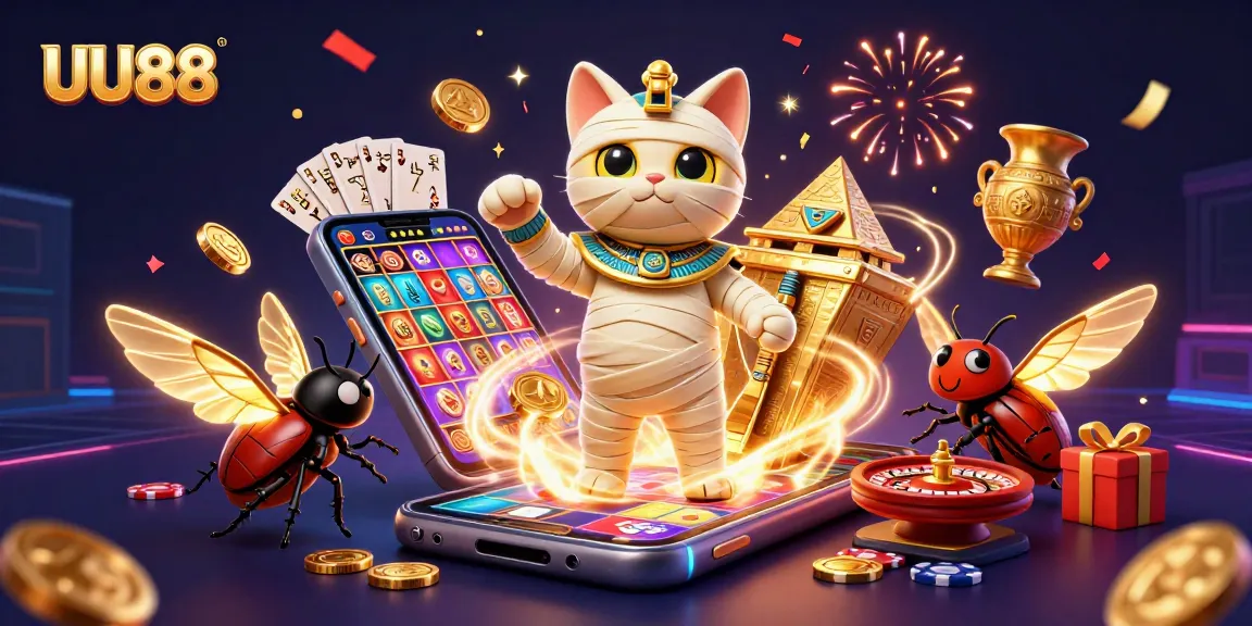 Play slot games and win jackpots at UU88 with engaging 3D casino visuals.