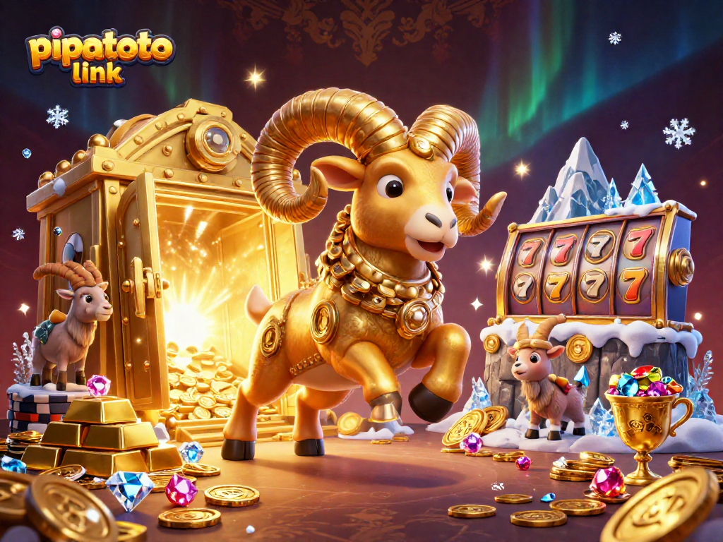 Experience thrilling games with pipatoto link, showcasing a lively casino scene full of riches.