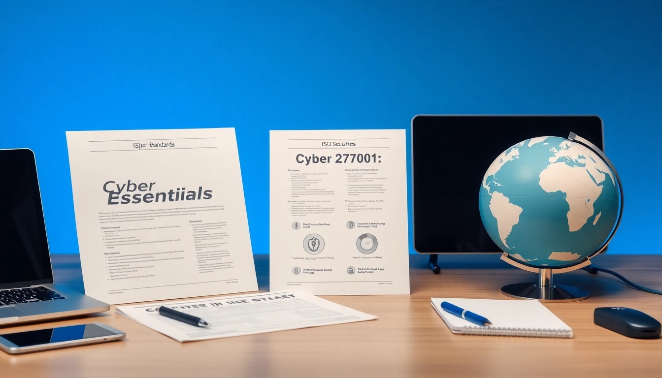 Compare cyber essentials vs iso 27001 framework impact on cybersecurity.