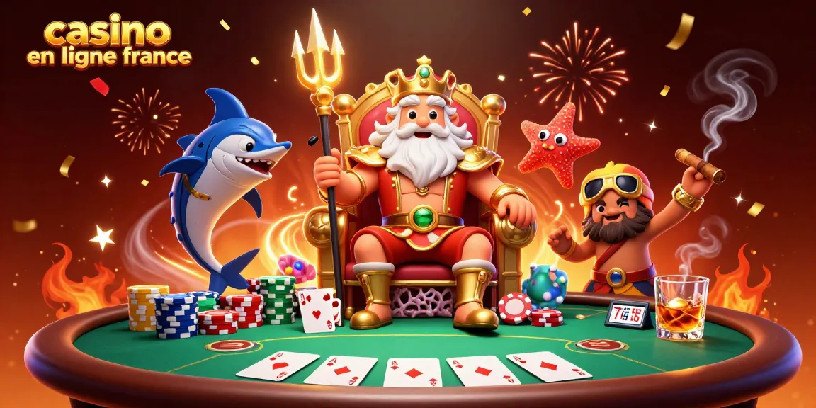 Visitez casino en ligne France avec Neptune et ses acolytes murissant sur un thème de poker captivant.