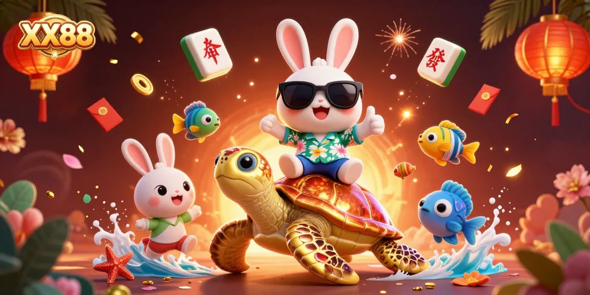 Enjoy thrilling gambling adventures with XX88's lively 3D casino characters and vibrant game elements.