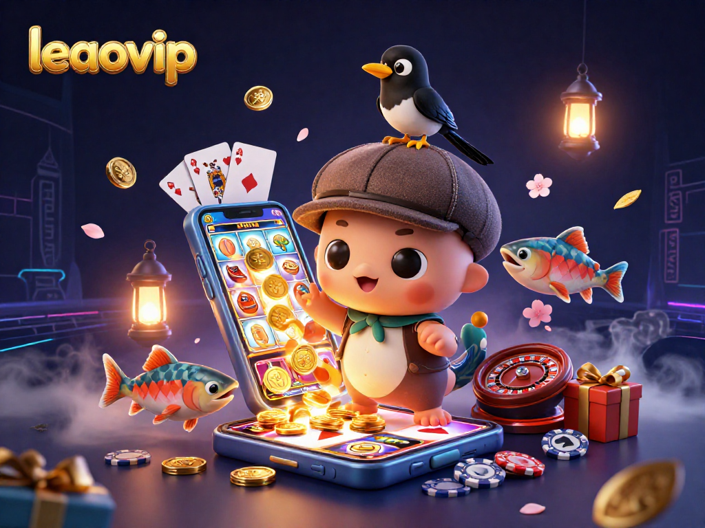 win exciting jackpots with leaovip's vibrant slot games and immersive casino characters