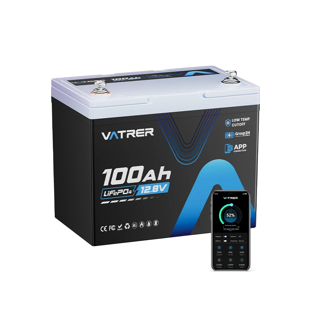 Vatrer Power Modern Energy Solution Lithium RV Batteries with 12V 300Ah Lithium Battery