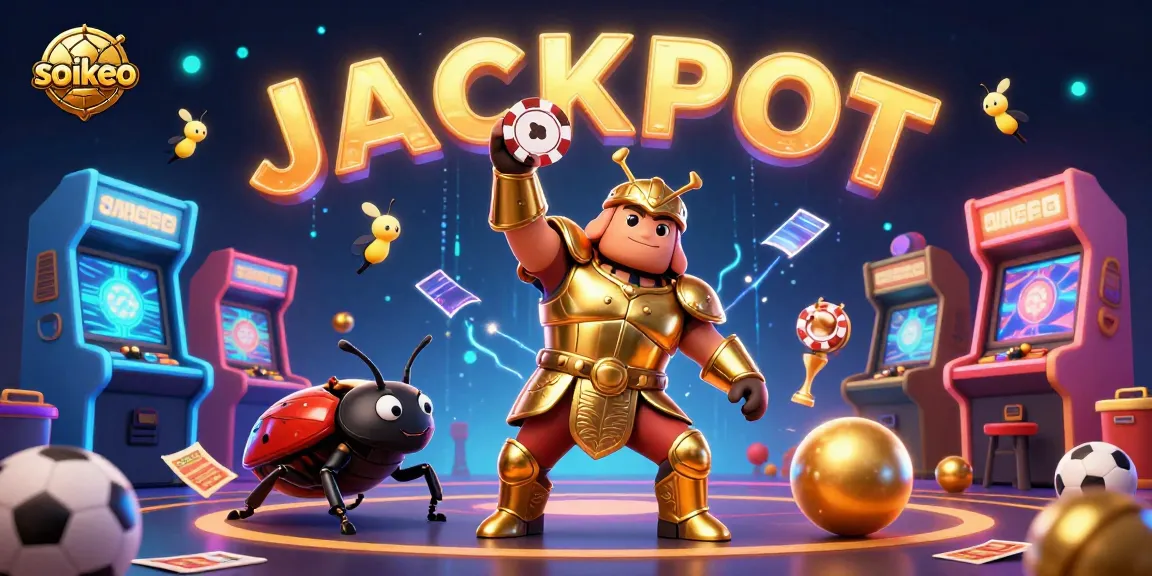 Engage in thrilling sports betting with soikeo, featuring vibrant 3D characters and gaming elements.