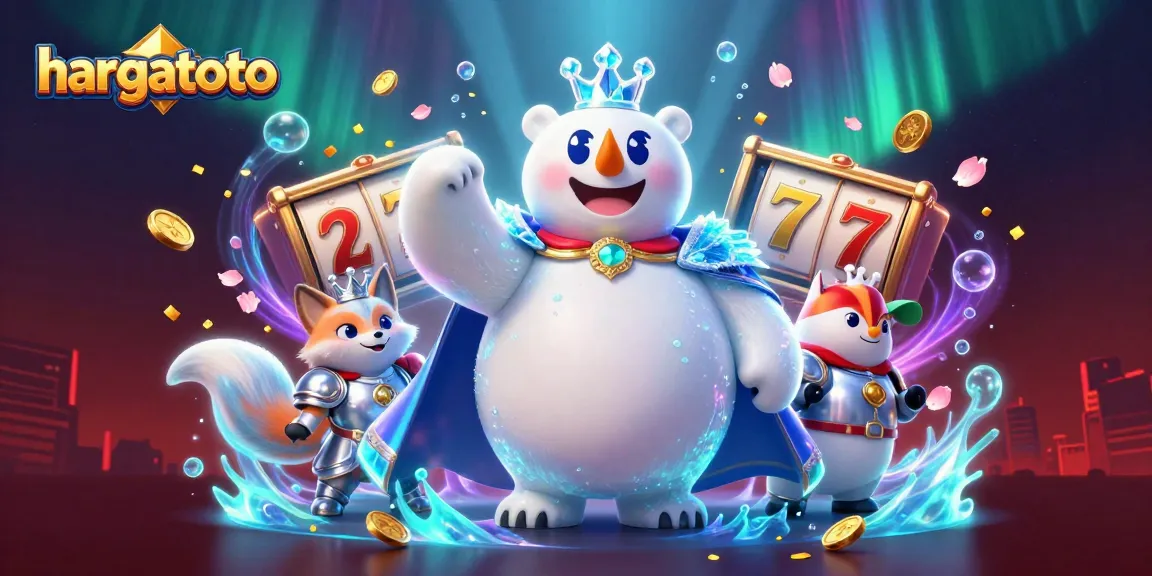 Engage in hargatoto's thrilling slots experience with immersive 3D casino elements.