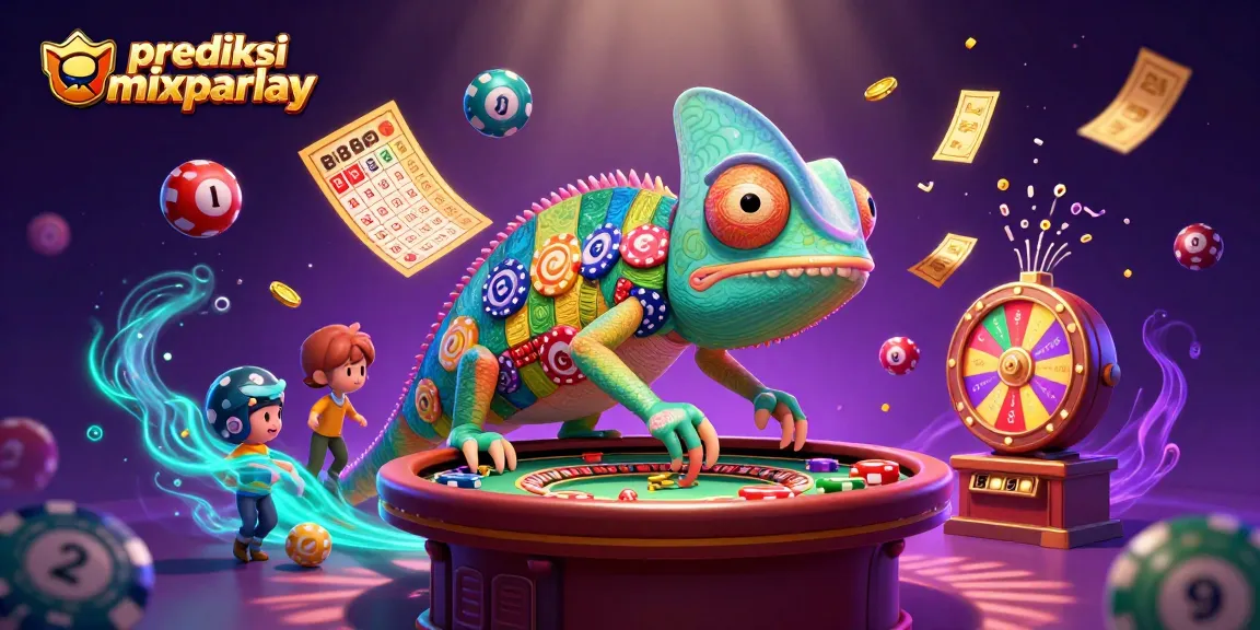 Enhance your betting insights with prediksi mixparlay in an engaging casino scene filled with vibrant elements.