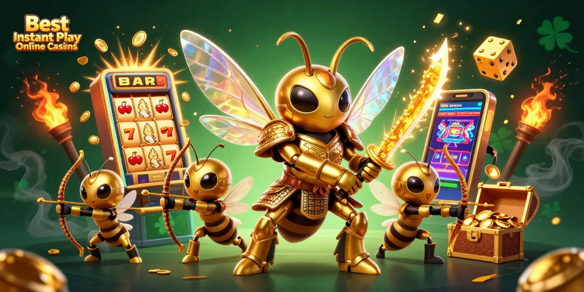 Experience the excitement at the Best Instant Play Online Casinos with striking visuals and dynamic gameplay.