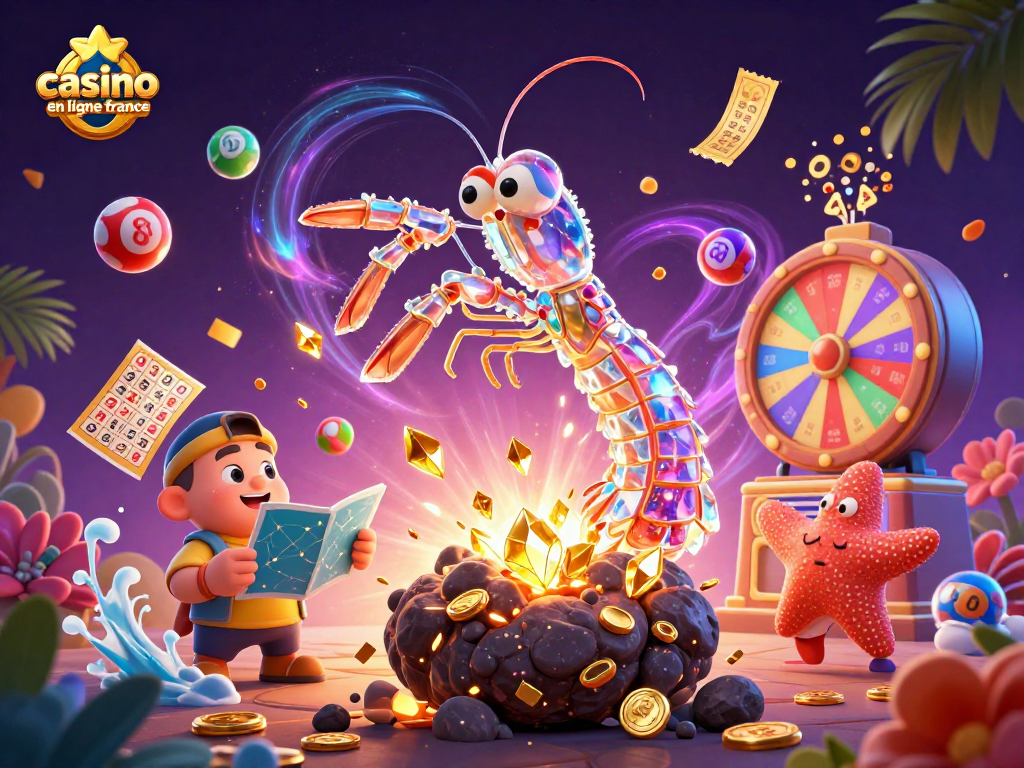 Plongez dans l'univers des jeux avec ce samouraï mante, mettant en avant le casino en ligne en France.